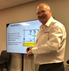 An image of Alec from our Asset Reliability training team.