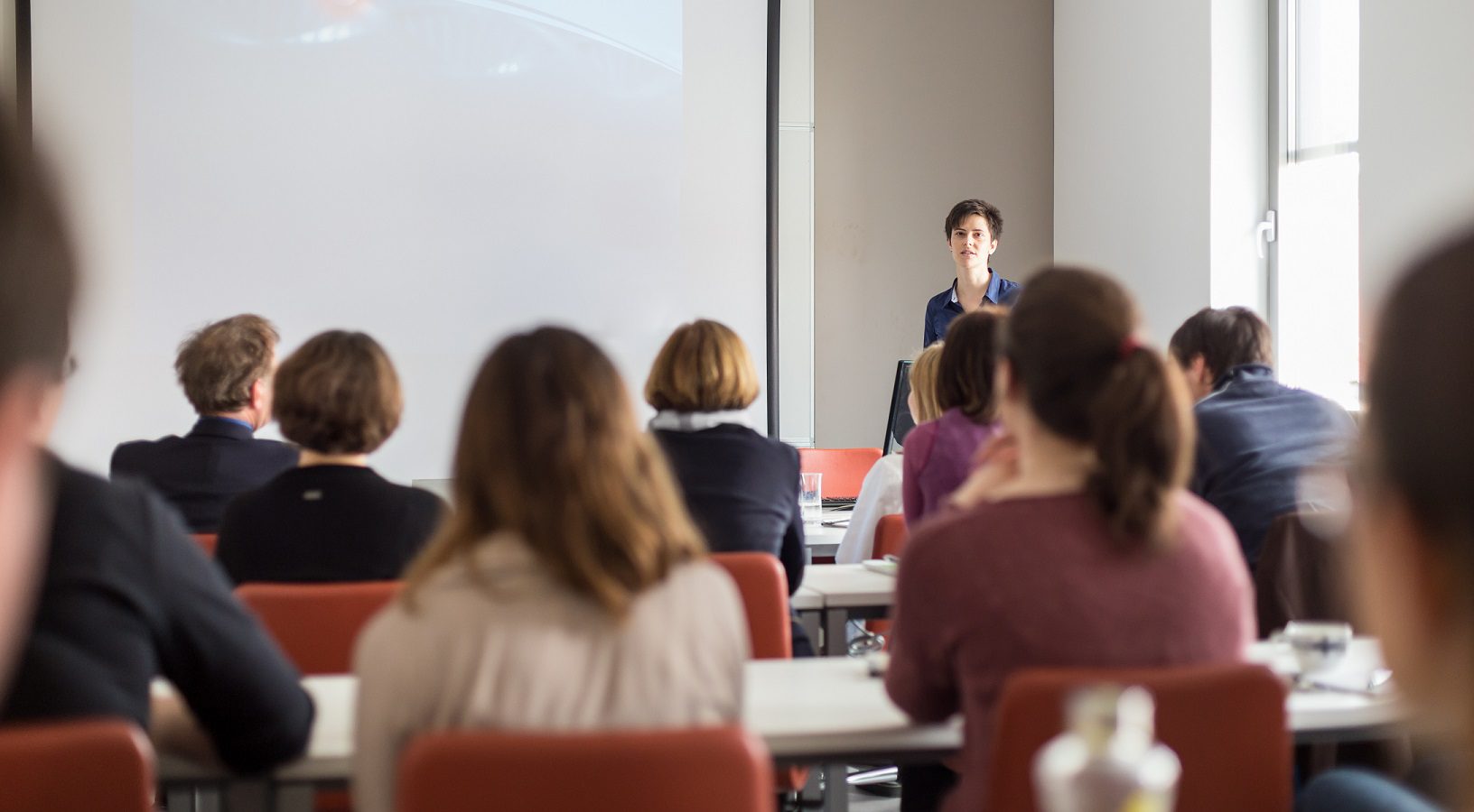 Images of classroom with students.